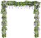 4 Pieces Artificial Wisteria Garland – 26 Ft Total Silk Hanging Flowers for Wedding, Home, Garden, Party & Outdoor Decor (Purple)